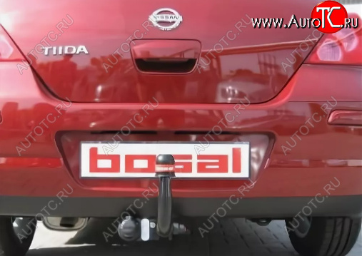 7 799 р. Фаркоп Bosal-Oris. (тип шара A) Nissan Tiida 2 хэтчбек C13 дорестайлинг (2015-2016)