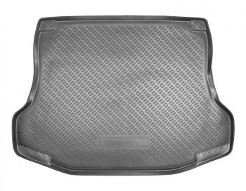 1 569 р. Коврик в багажник Norplast Unidec Nissan Tiida 1 седан C11 рестайлинг (2010-2014) (Цвет: черный). Увеличить фотографию 1