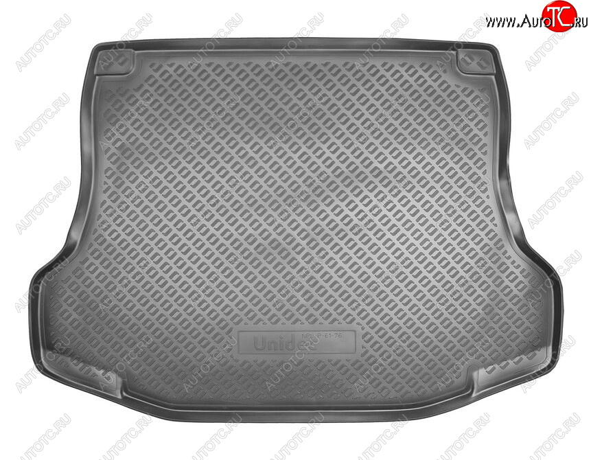 1 569 р. Коврик в багажник Norplast Unidec  Nissan Tiida  1 седан (2010-2014) (Цвет: черный)