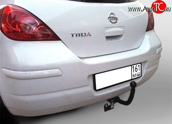 18 809 р. Фаркоп (рестайлинг) NovLine  Nissan Tiida  1 хэтчбек (2010-2014)