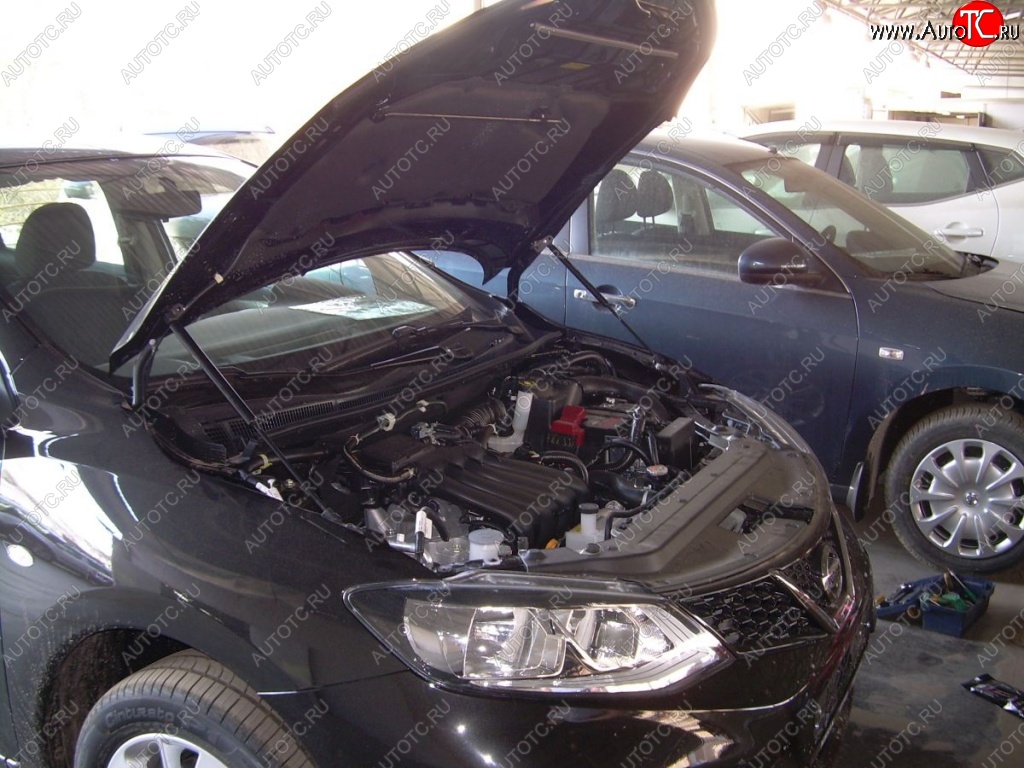 1 699 р. Газовые упоры капота Berkut Nissan Tiida 1 хэтчбек C11 рестайлинг (2010-2014)