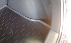 1 439 р. Коврик в багажник (хетчбек) Aileron (полиуретан)  Nissan Tiida  2 хэтчбек (2011-2019). Увеличить фотографию 2