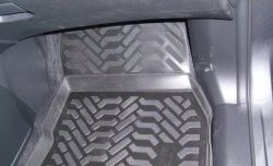 1 499 р. Комплект ковриков в салон Aileron 4 шт. (полиуретан, 3D с подпятником)  Nissan X-trail  3 T32 (2013-2022). Увеличить фотографию 3