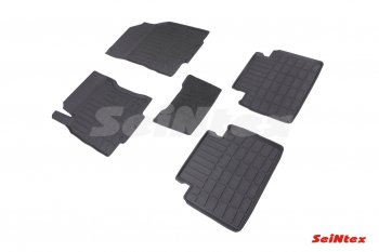 Резиновые коврики в салон SeiNtex (Стандарт) Nissan X-trail 3 T32 дорестайлинг (2013-2018)