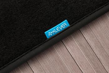 2 499 р. Текстильные коврики салона Klever Premium  Nissan X-trail  3 T32 (2013-2022) (черные). Увеличить фотографию 5
