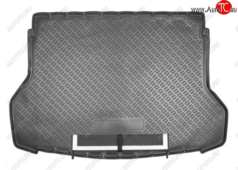 2 599 р. Коврик в багажник Norplast Unidec  Nissan X-trail  3 T32 (2013-2022) (Черный с фартуком)