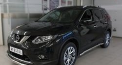 13 549 р. Одинарная защита переднего бампера диаметром 63 мм Russtal  Nissan X-trail  3 T32 (2013-2018). Увеличить фотографию 4