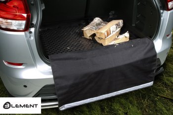 3 299 р. Коврик в багажник Element (с функцией защиты бампера Econom)  Nissan X-trail  3 T32 (2017-2022). Увеличить фотографию 5