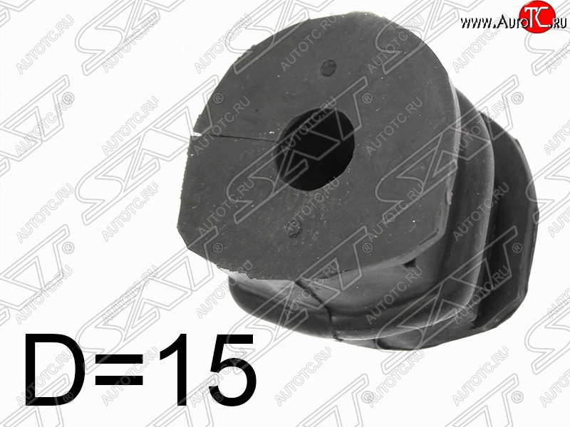 128 р. Резиновая втулка заднего стабилизатора (D=15) SAT  Nissan X-trail  2 T31 (2007-2015)