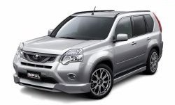 31 849 р. Накладка на передний бампер Impul Nissan X-trail 2 T31 рестайлинг (2010-2015) (Неокрашенная). Увеличить фотографию 1