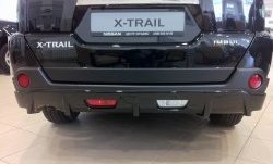 29 549 р. Накладка на задний бампер Impul Nissan X-trail 2 T31 дорестайлинг (2007-2011) (Неокрашенная). Увеличить фотографию 3