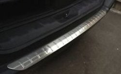 4 749 р. Защитная накладка на задний бампер СТ Nissan X-trail 2 T31 дорестайлинг (2007-2011). Увеличить фотографию 2