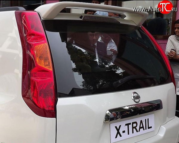 3 179 р. Спойлер M-VRS Nissan X-trail 2 T31 дорестайлинг (2007-2011) (Неокрашенный)