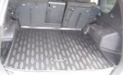 1 179 р. Коврик в багажник (комплектация SE-B 2 кармана) Aileron (полиуретан)  Nissan X-trail  2 T31 (2007-2011). Увеличить фотографию 3