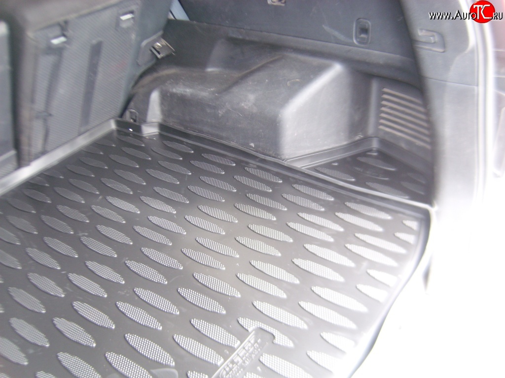 1 179 р. Коврик в багажник (комплектация SE-B 2 кармана) Aileron (полиуретан) Nissan X-trail 2 T31 дорестайлинг (2007-2011)
