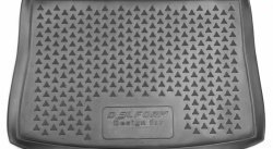 1 199 р. Коврик в багажник (багажник с карманами) Delform (полиуретан)  Nissan X-trail  2 T31 (2007-2011). Увеличить фотографию 1