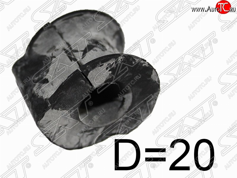 115 р. Резиновая втулка переднего стабилизатора (D=20) SAT Opel Agila B (2007-2014)