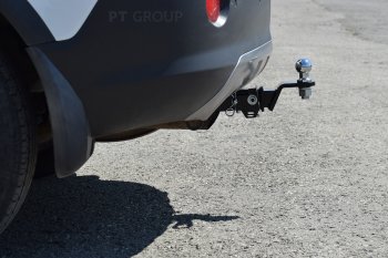 9 999 р. Фаркоп Petroil Tuning (съемный квадрат) Opel Antara рестайлинг (2010-2015) (Без заглушки ). Увеличить фотографию 3