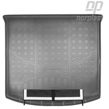 2 759 р. Коврик багажника Norplast Unidec  Opel Antara (2010-2015) (Черный, с погрузочным ковриком (фартуком)). Увеличить фотографию 1