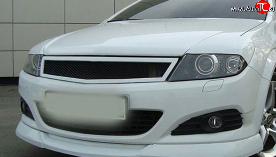 3 399 р. Решётка радиатора M-VRS  Opel Astra  H GTC (2004-2009) (Неокрашенная)