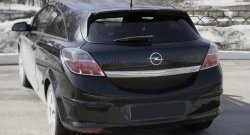1 359 р. Накладка на задний спойлер RA  Opel Astra  H GTC (2004-2009) (Неокрашенный). Увеличить фотографию 2