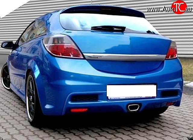 3 649 р. Спойлер Sport  Opel Astra  H GTC (2004-2009) (Неокрашенный)