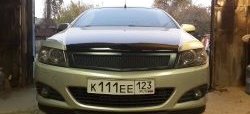4 599 р. Радиаторная решётка Lumma  Opel Astra  H GTC (2004-2009) (Неокрашенная). Увеличить фотографию 2