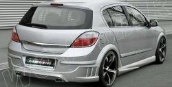 28 999 р. Задний бампер ST Opel Astra H хэтчбек 5дв дорестайлинг (2004-2007). Увеличить фотографию 1