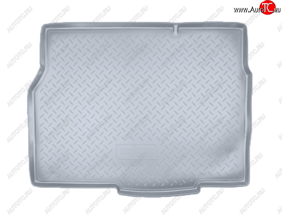 1 579 р. Коврик багажника Norplast Unidec  Opel Astra  H (2004-2015) (Цвет: серый)