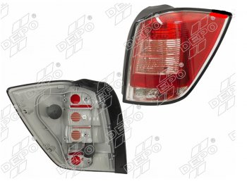 6 849 р. Правый фонарь задний DEPO  Opel Astra  H (2007-2015). Увеличить фотографию 1