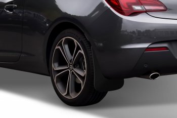 2 699 р. Задние брызговики Frosch  Opel Astra  J GTC (2011-2018). Увеличить фотографию 2