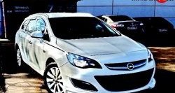 3 999 р. Накладка Sport на передний бампер  Opel Astra  J (2009-2017) (Неокрашенная). Увеличить фотографию 4