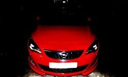 3 999 р. Накладка Sport на передний бампер Opel Astra J хэтчбек 5 дв. дорестайлинг (2009-2012) (Неокрашенная). Увеличить фотографию 8