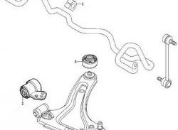 399 р. Полиуретановая втулка стабилизатора передней подвески Точка Опоры (15,5 мм) Opel Corsa C (2000-2006). Увеличить фотографию 2