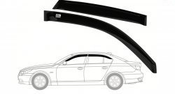 2 249 р. Дефлекторы окон SIM 5 d Opel Corsa D 1-ый рестайлинг, хэтчбэк 5 дв. (2010-2011). Увеличить фотографию 1