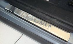 2 609 р. Комплект накладок на порожки автомобиля Novline  Opel Insignia  A (2008-2017). Увеличить фотографию 1