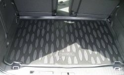 1 399 р. Коврик в багажник Aileron (полиуретан)  Opel Meriva  B (2010-2013). Увеличить фотографию 1