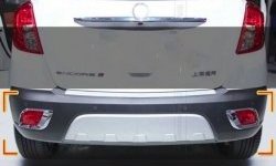 3 599 р. Накладки на задние отражатели СТ  Opel Mokka (2012-2016). Увеличить фотографию 2