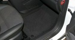 3 799 р. Комплект ковриков в салон (текстиль, чёрные) Element  Opel Zafira  В (2005-2015) (Чёрные). Увеличить фотографию 4