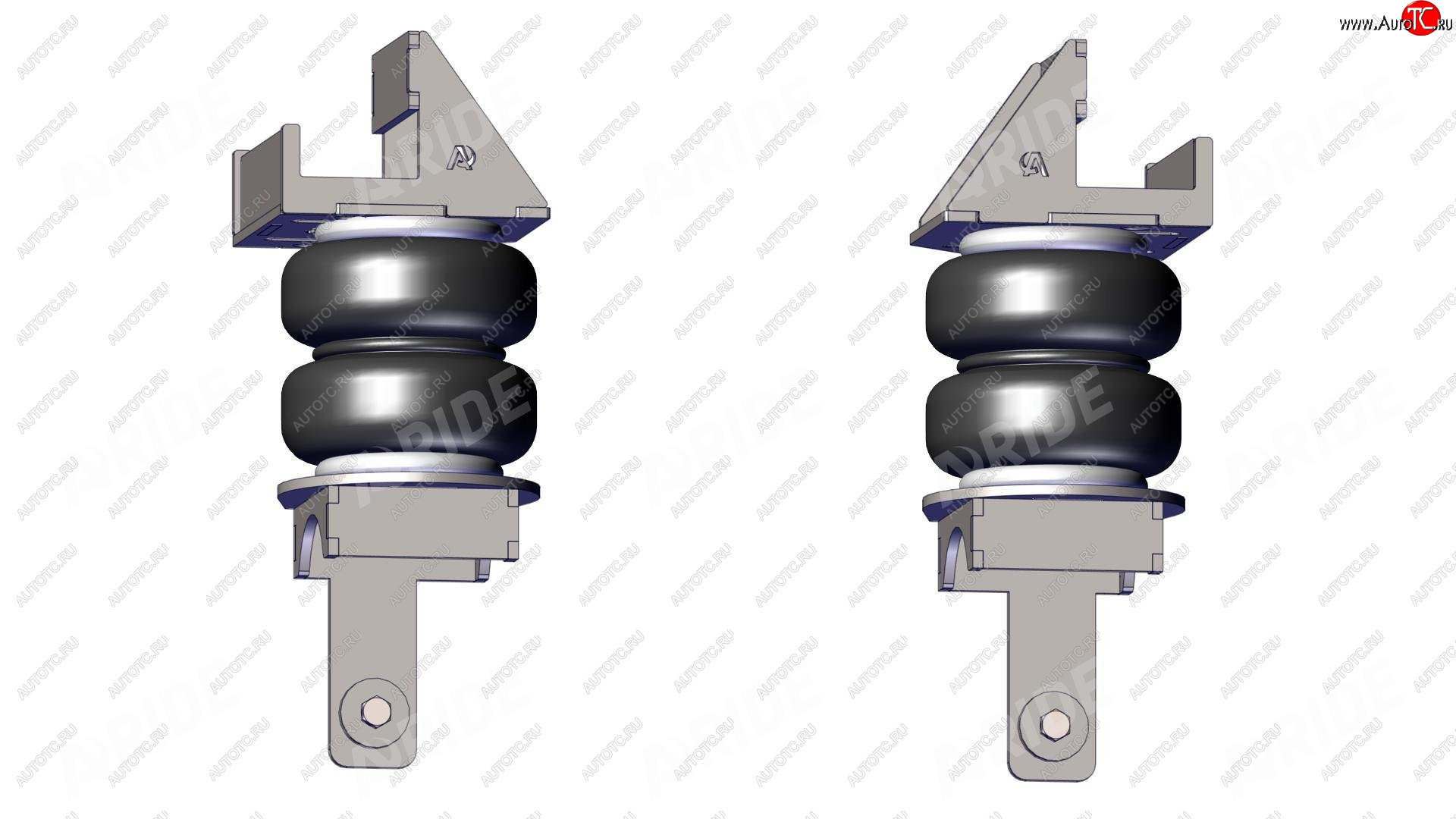 Пневмоподвеска Mercedes-Benz Sprinter 411 - 416 (96-), задняя ось, двухскатная ошиновка заднего моста 2200 Mercedes-Benz Sprinter 4xx двухсекционный сильфон 160D1 145 Россия 13.3 51x22x21 Сталь 09Г2С, порошковая покраска 6 4 часа резина с 3х слойным нейлоновым кордом и металлокордовое межсекционное кольцо 145145 135240 15070 0.5 30 1100 25 -40  +50 задняя задний универсальная комплект пневмоподвески грузовые автомобили Mercedes-Benz Sprinter 4   41050