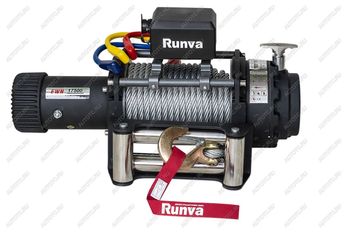 Лебёдка электрическая (индустр.) 24V Runva 17500 lbs 7960 кг ewn17500s24v