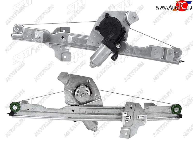 Стеклоподъемник передний RENAULT DUSTER 10-21SANDERO 09-14NISSAN TERRANO 14-22 LH с мотором (2 кон ST-427-0031