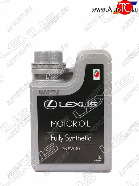 Масло моторное LEXUS (пластиковая канистра) 5W-40 SN 1Л (Синтетика) ОАЭ 08880-83716