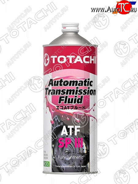 Масло трансмиссионное синтетическое TOTACHI ATF SP-III 1л 20401