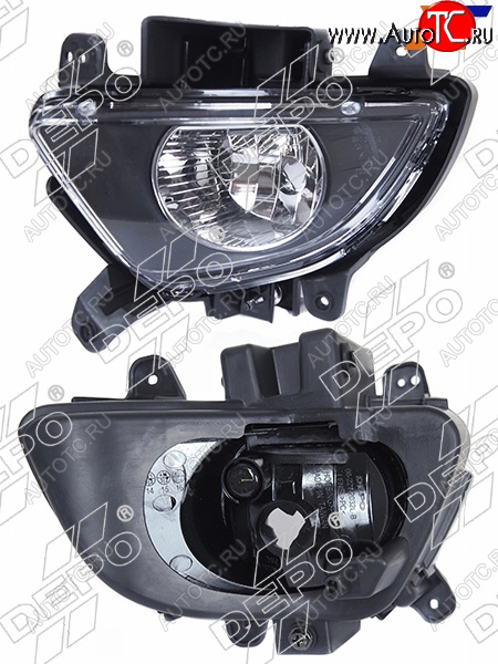 Фара противотуманная HYUNDAI I30 10-12 LH 221-2032L-UE