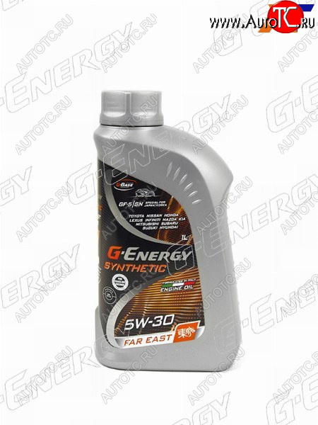 Масло моторное синтетическое G-Energy Synthetic Far East 5W-30 SN, GF-5 1л 253142414