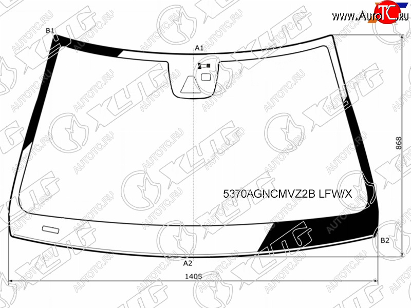 Стекло лобовое + дд + камера (обогрев камеры) MERCEDES E-CLASS (C207) CPE 13-16                      5370AGNCMVZ2B LFW/X