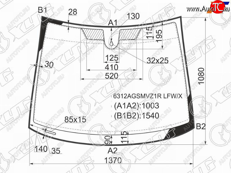 Стекло лобовое + дд OPEL CORSA D 3/5D HBK 06-14 XYG 6312AGSMVZ1R LFW/X, 6312agsmvz1rlfwx 6312AGSMVZ1R LFW/X