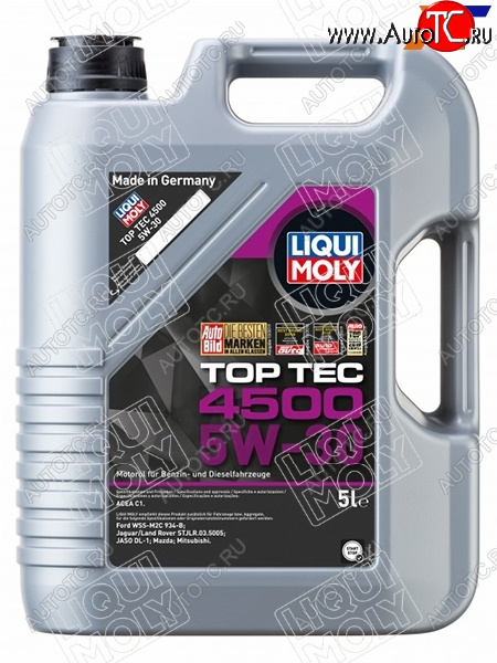 Масло моторное LIQUI MOLY Top Tec 4500 5W-30 C1DL-1 5л 2318