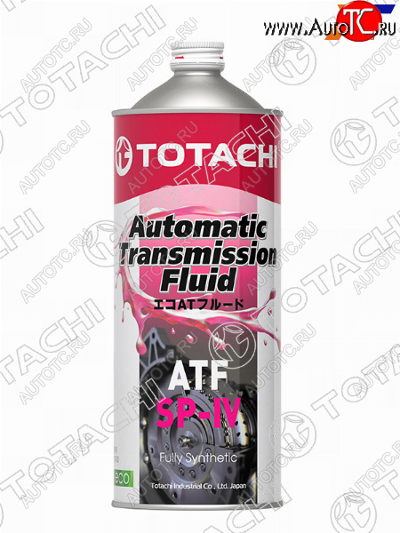 Масло трансмиссионное синтетическое TOTACHI ATF SP-IV 1л 4589904921414